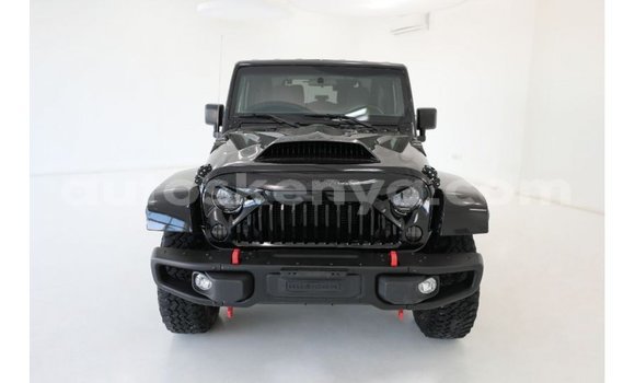Nunua Imported Jeep Wrangler Nyeusi Gari ndani ya Import - Dubai nchini Kati Kenya