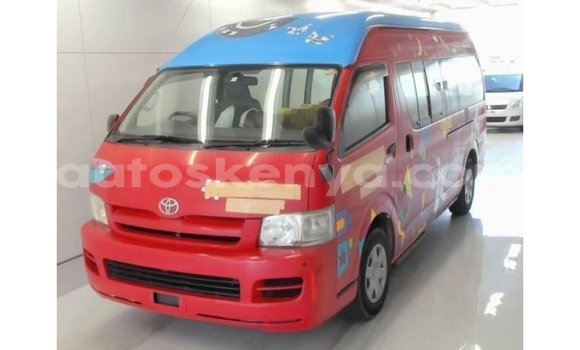 Buy Import Toyota Hiace Red Car in Import - Dubai in Central Kenya Buy Import Toyota Hiace Red Car in Import - Dubai in Central Kenya