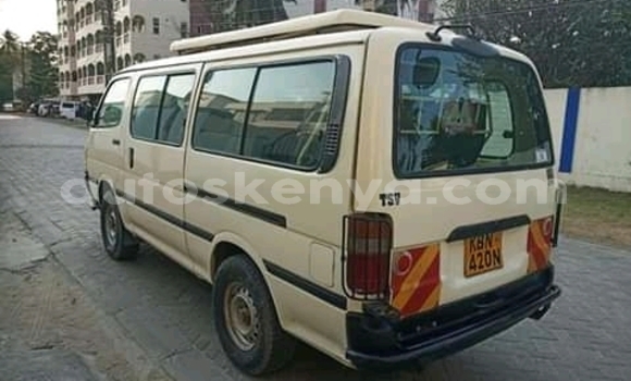 Buy Used Toyota Hiace Beige Car in El Wak in Northeast Kenya Buy Used Toyota Hiace Beige Car in El Wak in Northeast Kenya