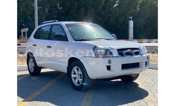 Nunua Imported Hyundai Tucson Nyeupe Gari ndani ya Import - Dubai nchini Kati Kenya
