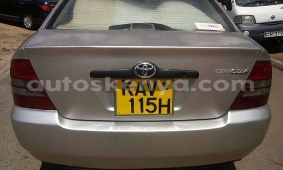Nunua Ilio tumika Toyota Corolla Fedha Gari ndani ya Nairobi nchini Nairobi Nunua Ilio tumika Toyota Corolla Fedha Gari ndani ya Nairobi nchini Nairobi