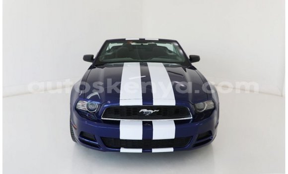 Imported Ford Mustang Blue Makiinaa iti Import - Dubai keessatti Central Kenya keessatti