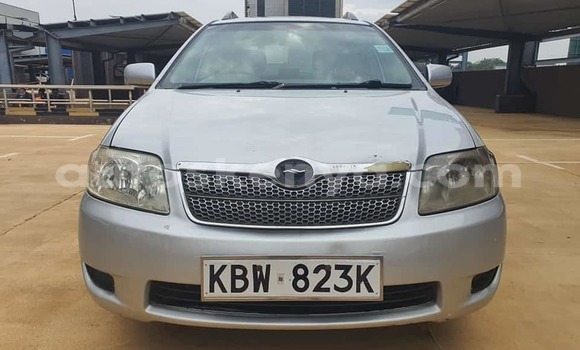 Oofamaa Toyota Fielder Silver Makiinaa iti Athi River keessatti Nairobi keessatti