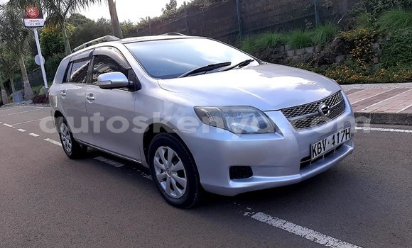 Oofamaa Toyota Fielder Silver Makiinaa iti Athi River keessatti Nairobi keessatti