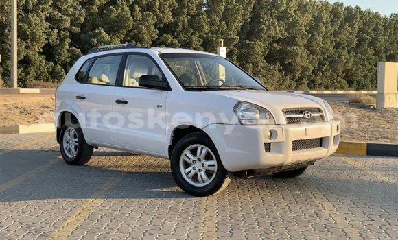 Imported Hyundai Tucson White Makiinaa iti Import - Dubai keessatti Central Kenya keessatti