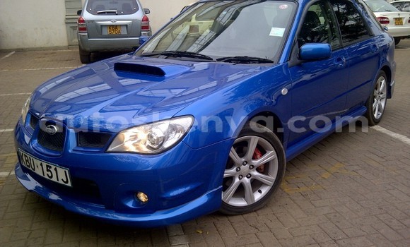 Oofamaa Subaru Impreza WRX Blue Makiinaa iti Voi keessatti Coastal Kenya keessatti