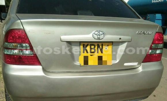 Nunua Ilio tumika Toyota Corolla Fedha Gari ndani ya Nairobi nchini Nairobi Nunua Ilio tumika Toyota Corolla Fedha Gari ndani ya Nairobi nchini Nairobi