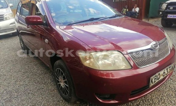 Oofamaa Toyota Fielder Red Makiinaa iti Nairobi keessatti Nairobi keessatti