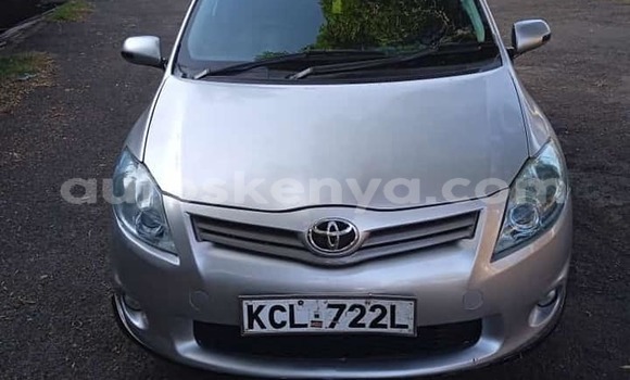 Buy Used Toyota Auris Silver Car in Nairobi in Nairobi