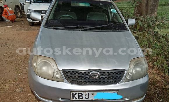 Oofamaa Toyota Corolla Silver Makiinaa iti Nyeri keessatti Central Kenya keessatti