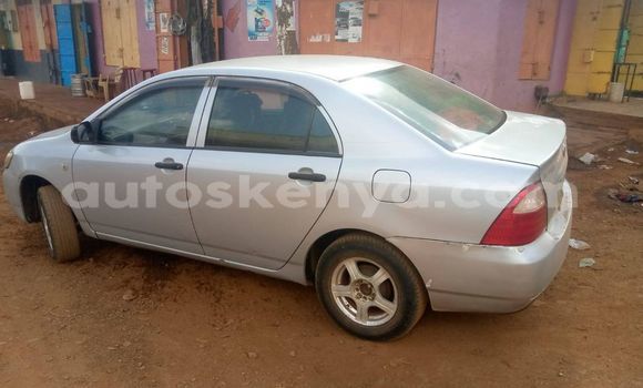 Oofamaa Toyota Corolla Silver Makiinaa iti Nyeri keessatti Central Kenya keessatti