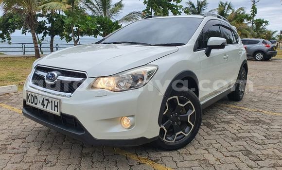 Buy Used Subaru XV White Car in Mombasa in Coastal Kenya