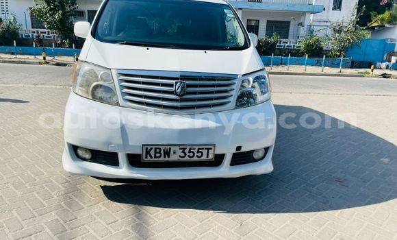 Nunua Ilio tumika Toyota Alphard Nyeupe Gari ndani ya Mombasa nchini Kenya ya Pwani