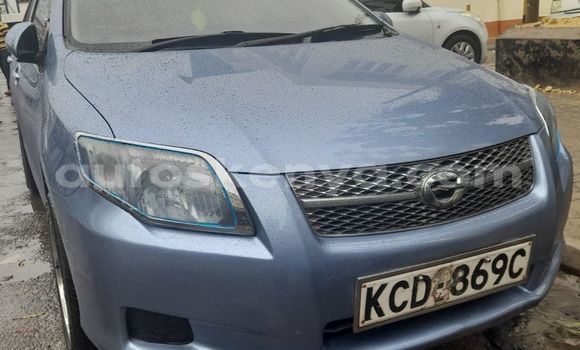 Oofamaa Toyota Fielder Blue Makiinaa iti Mombasa keessatti Coastal Kenya keessatti