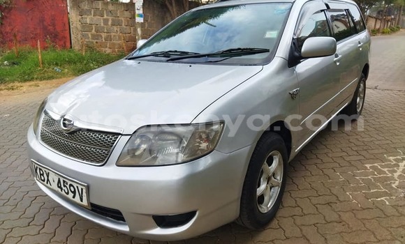 Oofamaa Toyota Fielder Silver Makiinaa iti Nairobi keessatti Nairobi keessatti