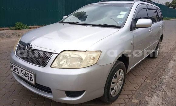 Oofamaa Toyota Fielder Silver Makiinaa iti Nairobi keessatti Nairobi keessatti