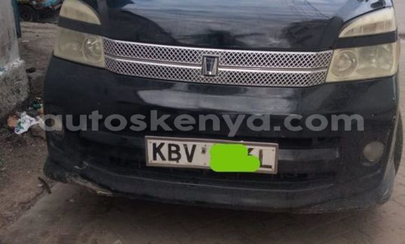 Oofamaa Toyota Voxy Black Makiinaa iti Mombasa keessatti Coastal Kenya keessatti