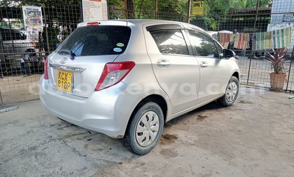 Buy Used Toyota Vitz Silver Car in Mombasa in Coastal Kenya