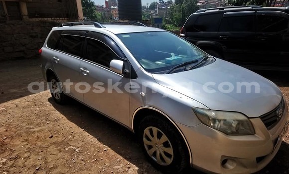 Oofamaa Toyota Fielder Silver Makiinaa iti Nairobi keessatti Nairobi keessatti