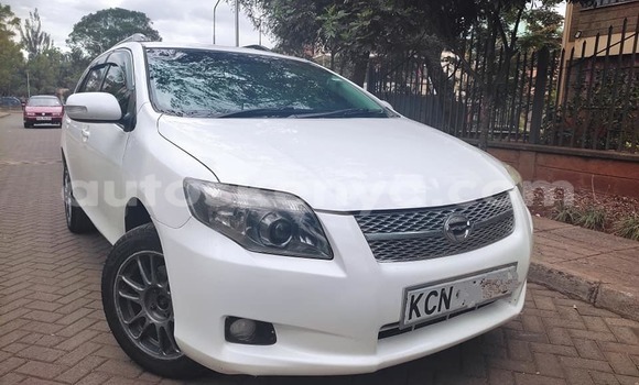 Oofamaa Toyota Fielder White Makiinaa iti Nairobi keessatti Nairobi keessatti