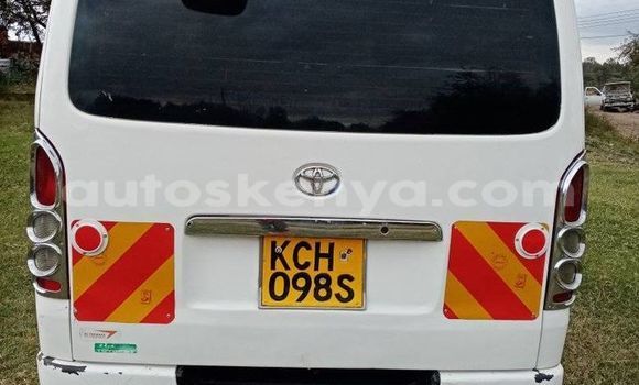 Buy Used Toyota Hiace White Car in Nairobi in Nairobi Buy Used Toyota Hiace White Car in Nairobi in Nairobi