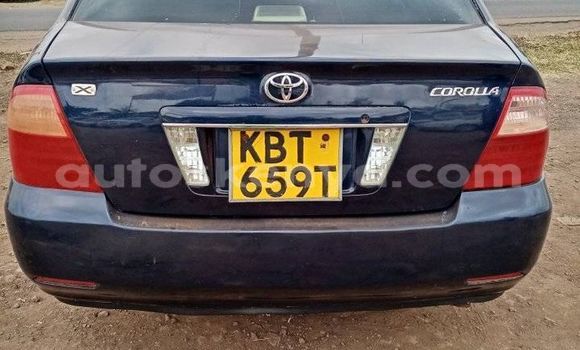 Buy Used Toyota Corolla Blue Car in Nairobi in Nairobi Buy Used Toyota Corolla Blue Car in Nairobi in Nairobi
