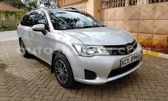 Oofamaa Toyota Fielder Silver Makiinaa iti Nairobi keessatti Nairobi keessatti