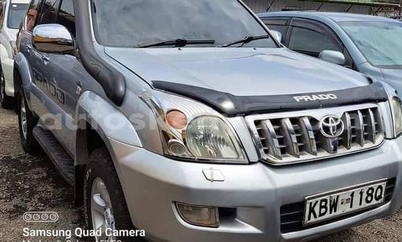 Buy Used Toyota Land Cruiser Prado Silver Car in Nairobi in Nairobi