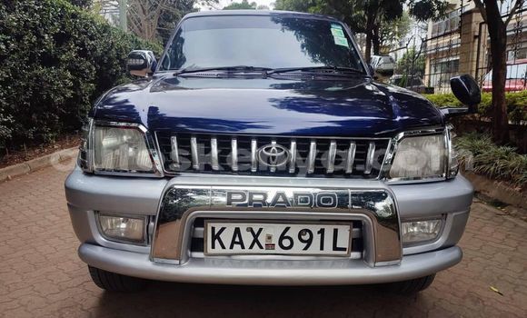 Buy Used Toyota Land Cruiser Prado Blue Car in Nairobi in Nairobi