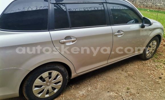 Oofamaa Toyota Fielder Silver Makiinaa iti Nairobi keessatti Nairobi keessatti