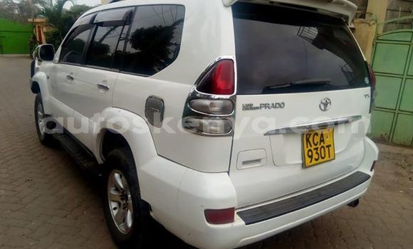 Nunua Ilio tumika Toyota Land Cruiser Prado Nyeupe Gari ndani ya Mombasa nchini Kenya ya Pwani Nunua Ilio tumika Toyota Land Cruiser Prado Nyeupe Gari ndani ya Mombasa nchini Kenya ya Pwani