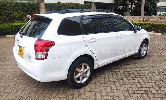 Oofamaa Toyota Fielder White Makiinaa iti Nairobi keessatti Nairobi keessatti
