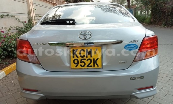 Buy Used Toyota Allion Silver Car in Nairobi in Nairobi Buy Used Toyota Allion Silver Car in Nairobi in Nairobi