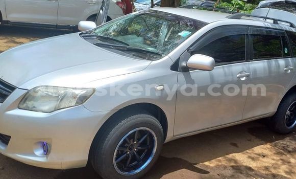 Buy Used Toyota Fielder Silver Car in Nairobi in Nairobi