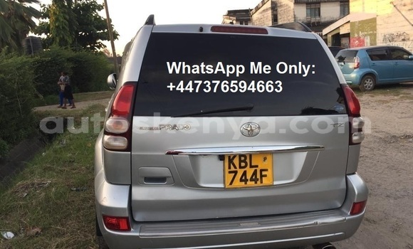 Buy Used Toyota Land Cruiser Prado Silver Car in Nairobi in Nairobi Buy Used Toyota Land Cruiser Prado Silver Car in Nairobi in Nairobi
