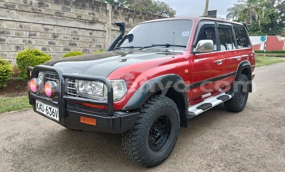 Buy Used Toyota Land Cruiser Red Car in Kiambu in Central Kenya