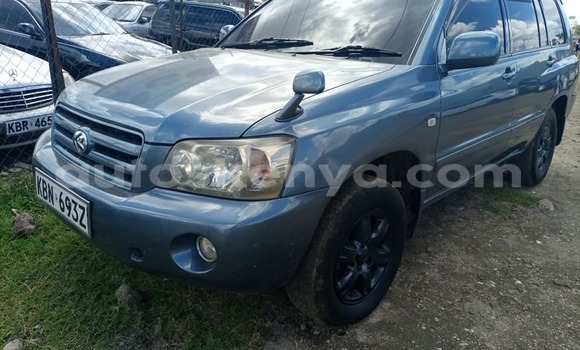 Nunua Ilio tumika Toyota Kluger Bluu Gari ndani ya Nairobi nchini Nairobi