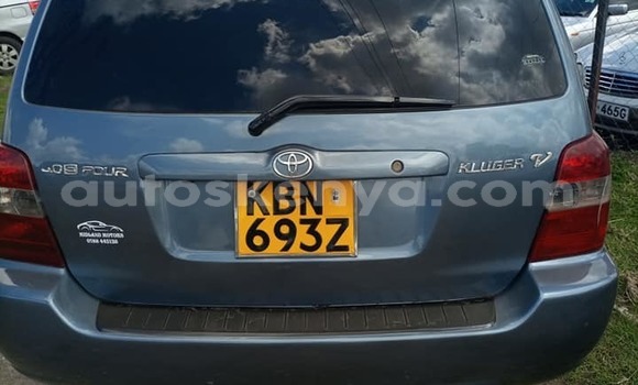 Buy Used Toyota Kluger Blue Car in Nairobi in Nairobi Buy Used Toyota Kluger Blue Car in Nairobi in Nairobi