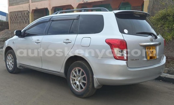 Oofamaa Toyota Fielder Silver Makiinaa iti Nairobi keessatti Nairobi keessatti