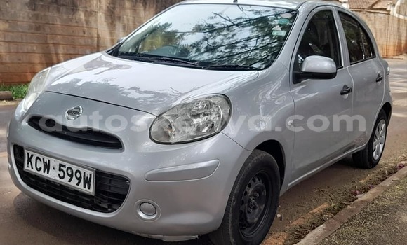 Buy Used Nissan March Silver Car in Nairobi in Nairobi