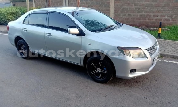 Oofamaa Toyota Axio Silver Makiinaa iti Nairobi keessatti Nairobi keessatti