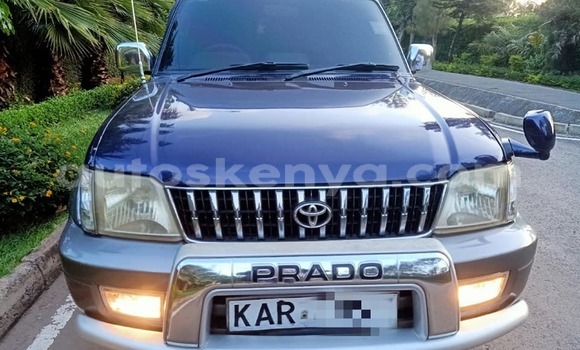 Buy Used Toyota Land Cruiser Prado Blue Car in Nairobi in Nairobi