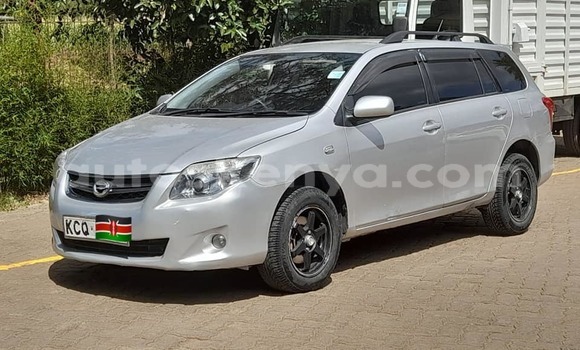 Oofamaa Toyota Fielder Silver Makiinaa iti Nairobi keessatti Nairobi keessatti