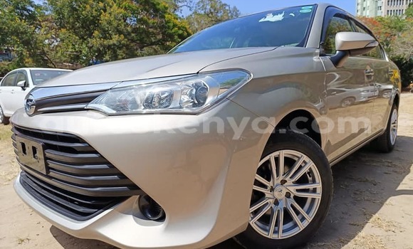 Oofamaa Toyota Axio Brown Makiinaa iti Mombasa keessatti Coastal Kenya keessatti