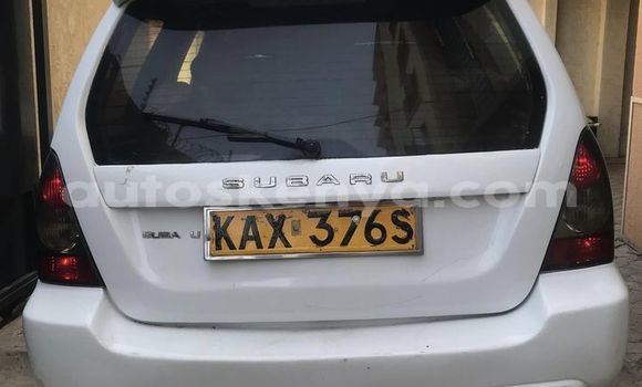 Buy Used Subaru Forester White Car in Nairobi in Nairobi Buy Used Subaru Forester White Car in Nairobi in Nairobi