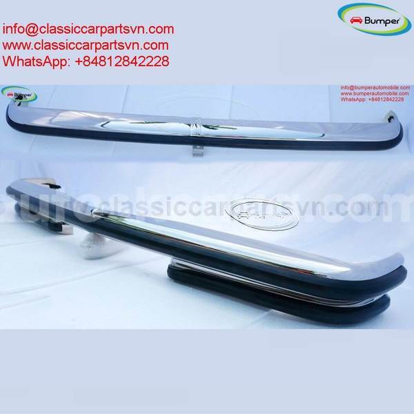 Big with watermark mercedes w114 w115 sedan series 1 bumper with under parts 1968 1976 3