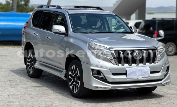 Buy Import Toyota Land Cruiser Prado Silver Car in Mombasa in Coastal Kenya