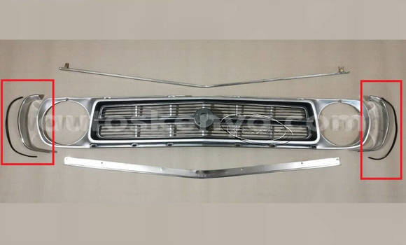 Medium with watermark datsun 1200 grille eyebrow surrounds a left and a right 4