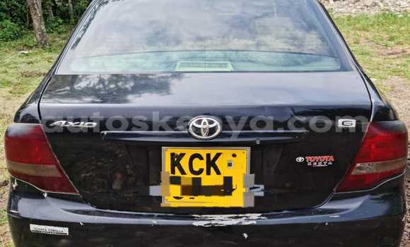 Buy Used Toyota Axio Black Car in Bura in Northeast Kenya Buy Used Toyota Axio Black Car in Bura in Northeast Kenya