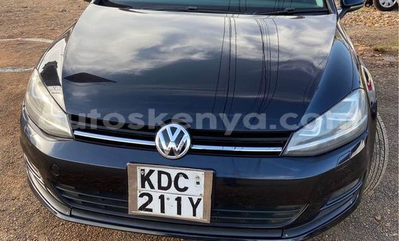 Oofamaa Volkswagen Golf Black Makiinaa iti Bute keessatti Northeast Kenya keessatti